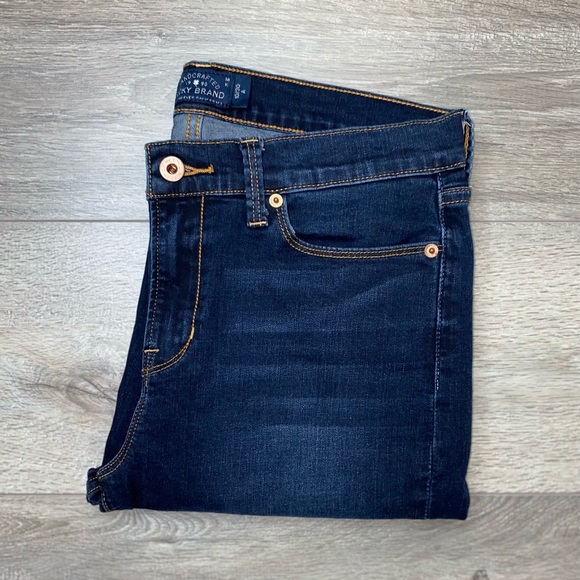 Lucky Brand Brooklyn Skinny Dark Wash Jeans 10/30 - Picture 11 of 13